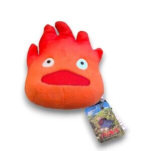 NWT Sun Arrow Howl's Moving Castle Calcifer Plush Toy Japan 6''